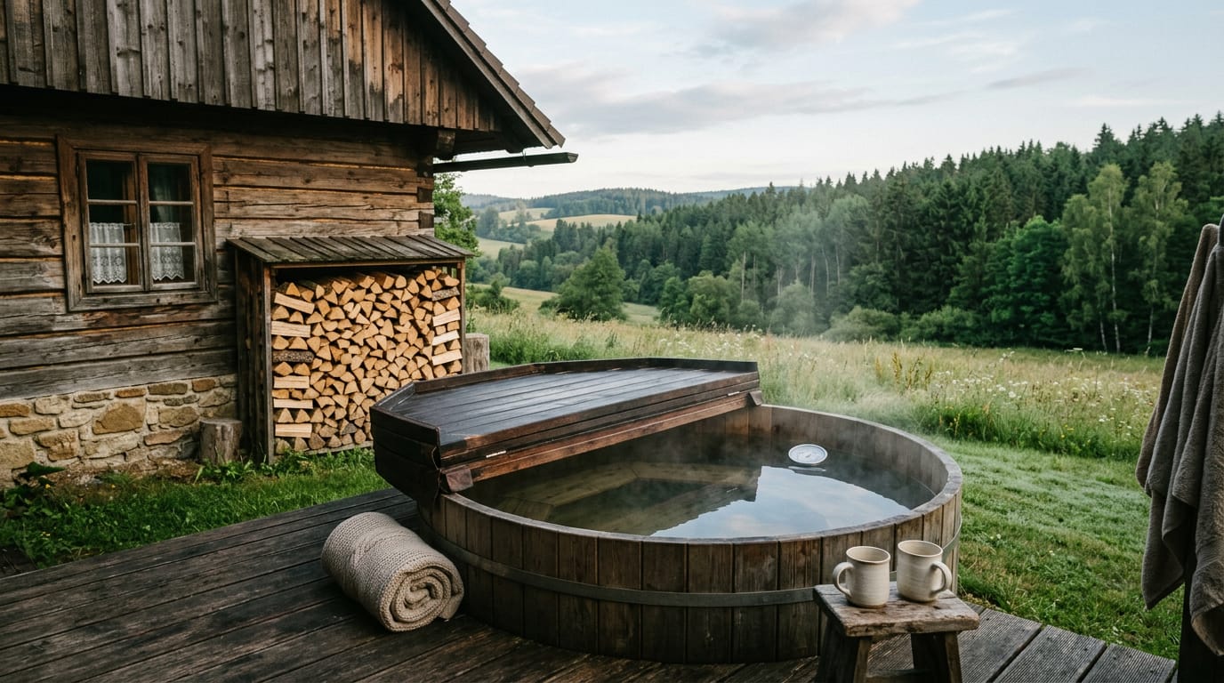 Chata s vířivkou: 9 věcí, na které se zeptat před rezervací